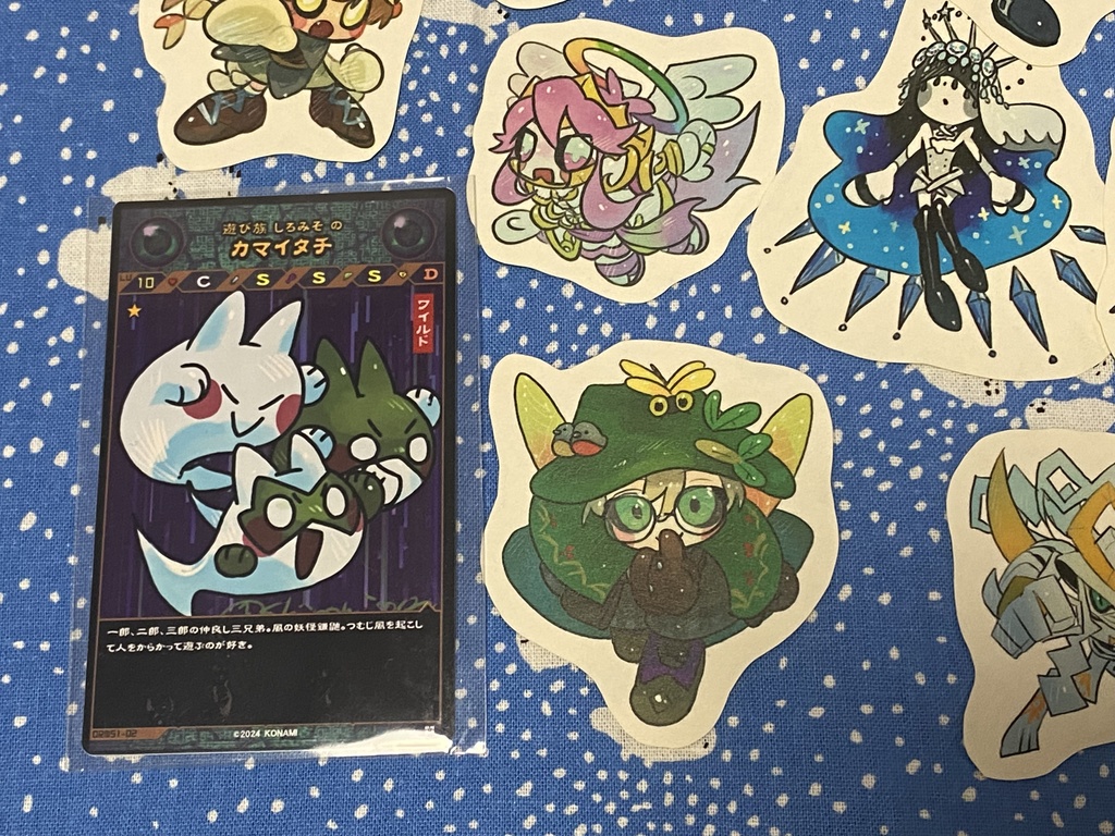 非公式!ミニシール!10体セット!全部で4セットあるよ