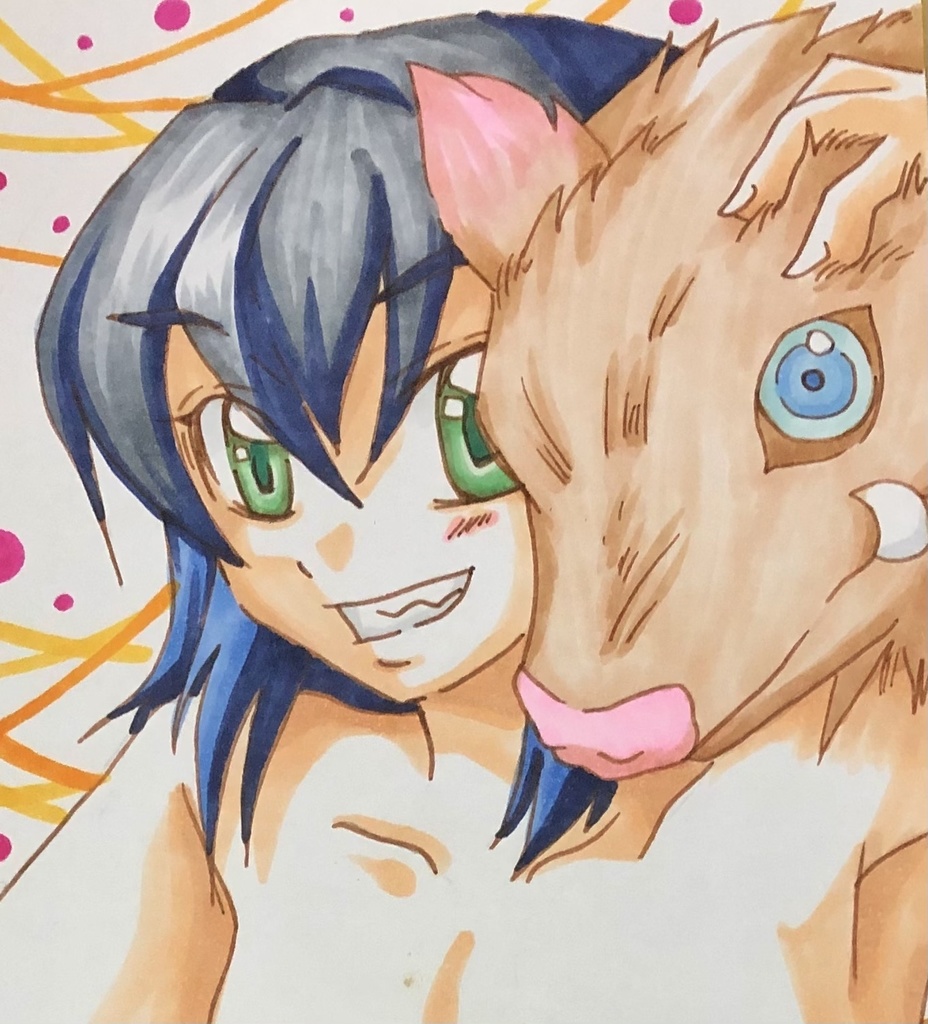 ミニ色紙4枚セット