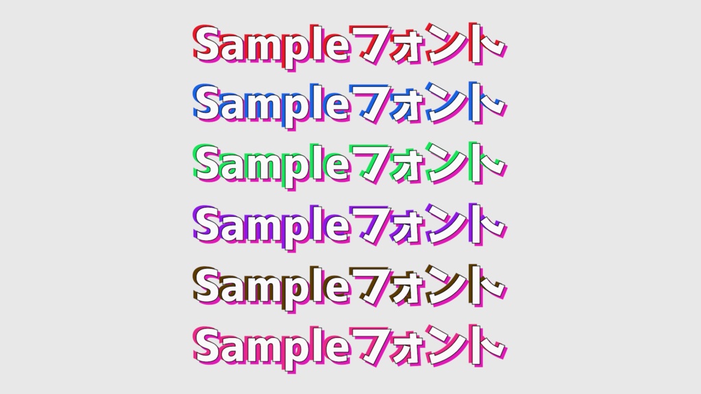 【Premiere Pro】テキストスタイル Vol.1 縦型ショート・切り抜き向け 67種(12型×6色)