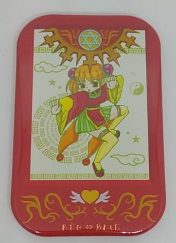 オリジナル魔法少女缶マグネット：中華娘