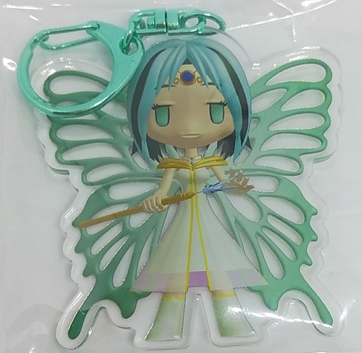 オリジナル蝶の妖精両面アクリルキーホルダー