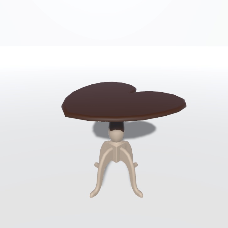 【無料】バレンタイン家具・小物4点