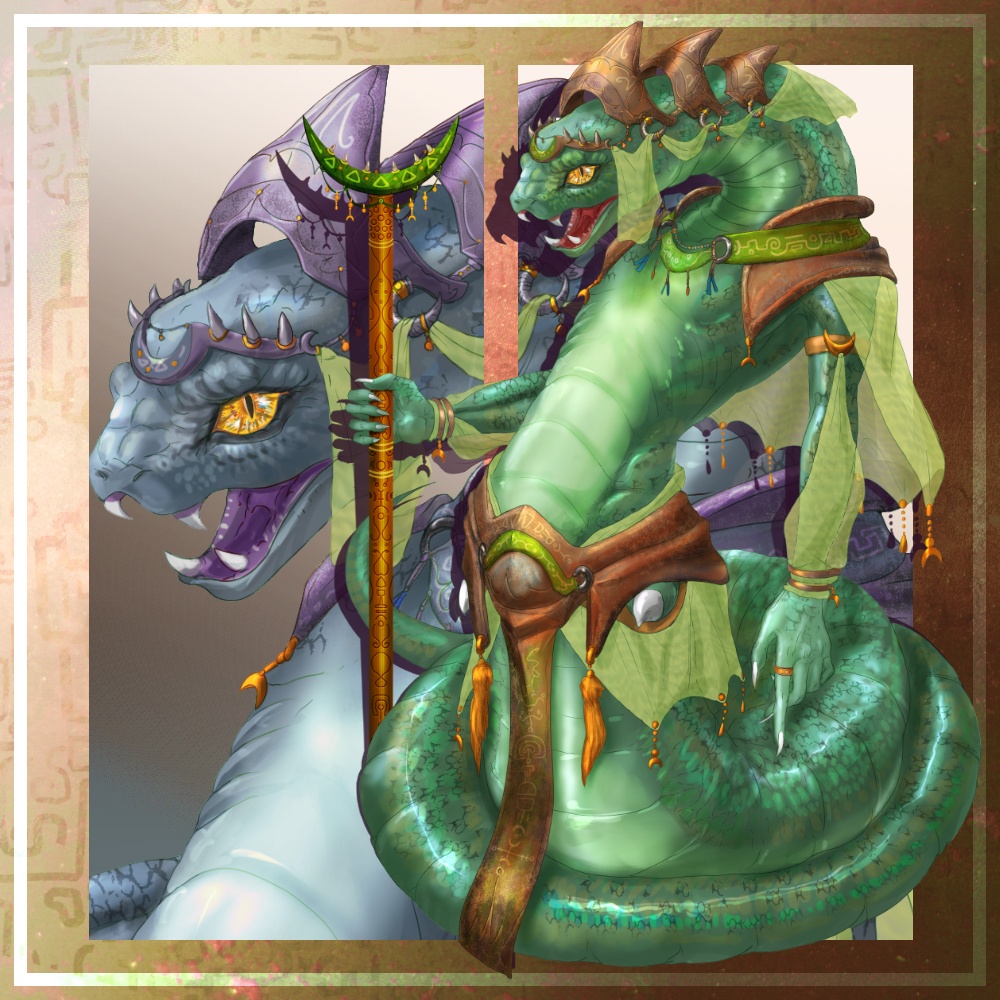 【立ち絵】獣人・怪人キャラ立ち絵