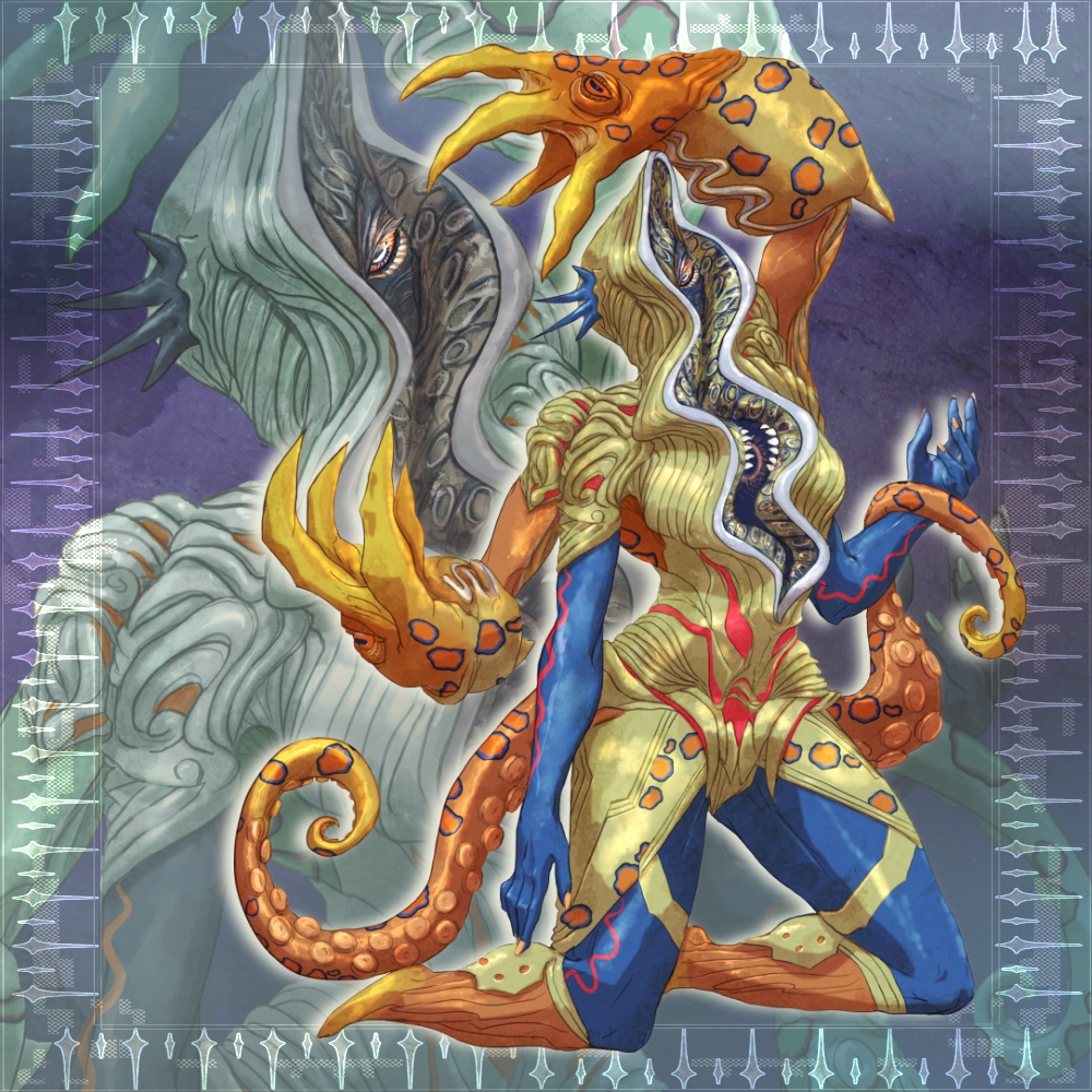 【立ち絵】獣人・怪人キャラ立ち絵