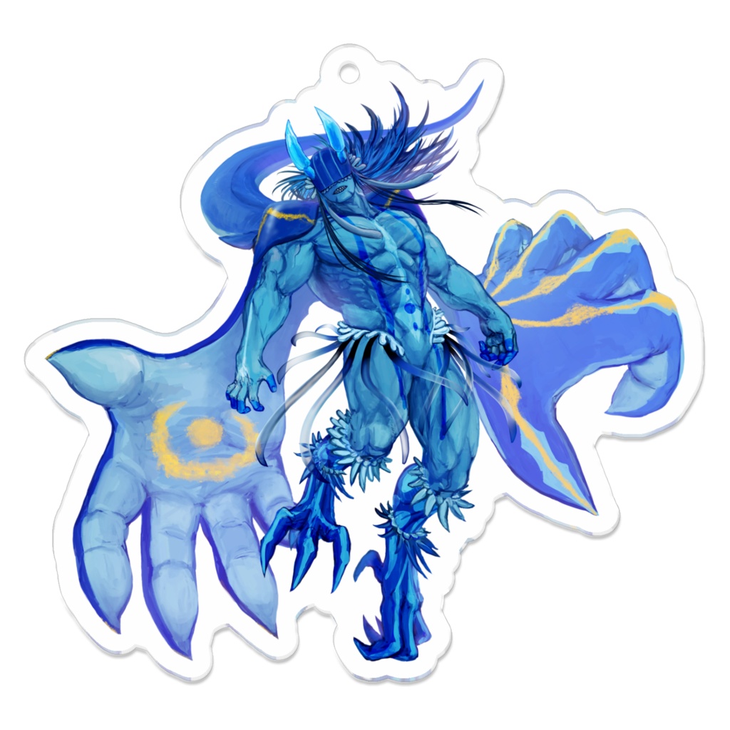 ウミウシ人外くんアクキー