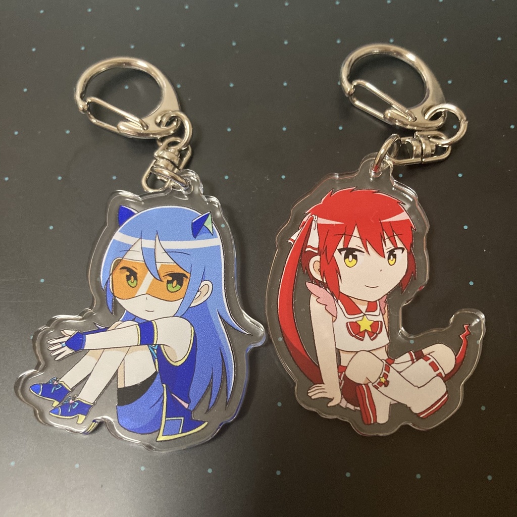 ファントムフレイム お座りアクキー