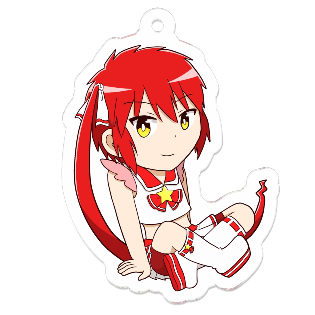 ファントムフレイム　お座りアクキー