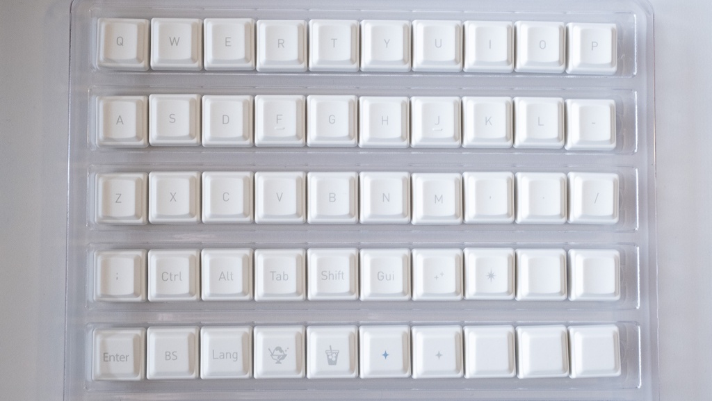 LAK mini - ice keycaps -