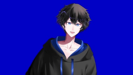 500円でVtuber化可能!【Vtube Studio】黒髪パーカの男性キャラLive2Dモデル【汎用】