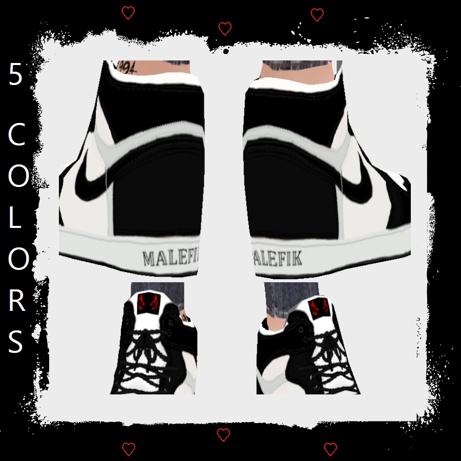 靴 shoes (png-rar-vroidcustomitem)