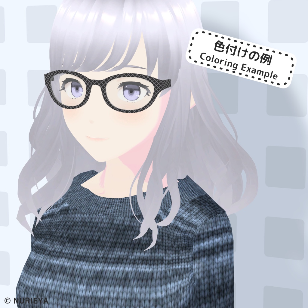 メガネフレームパターン 詰め合わせ || Assorted Eyeglasses Frame Patterns
