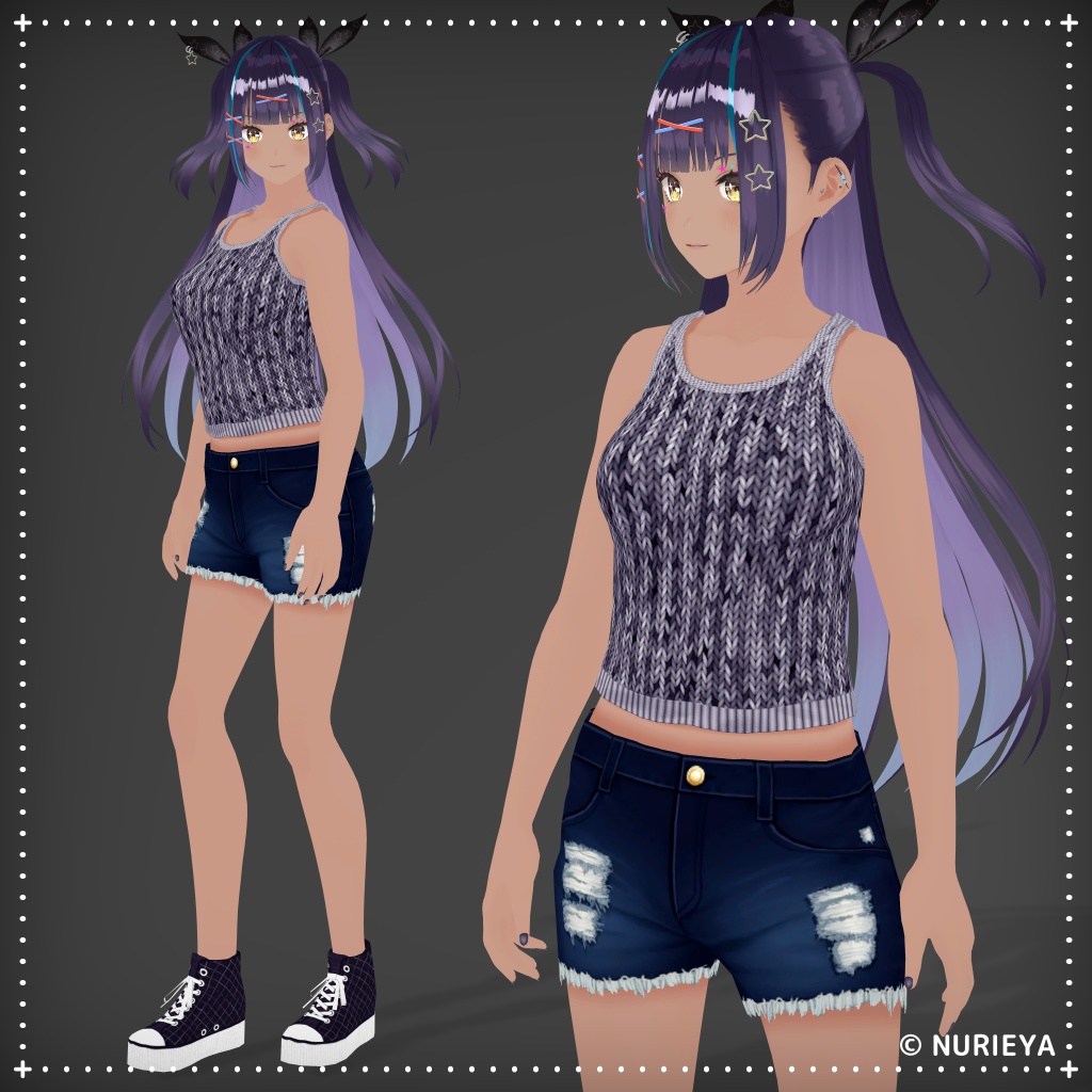 ニットタンクトップ各種 || Various Knit Tank Tops