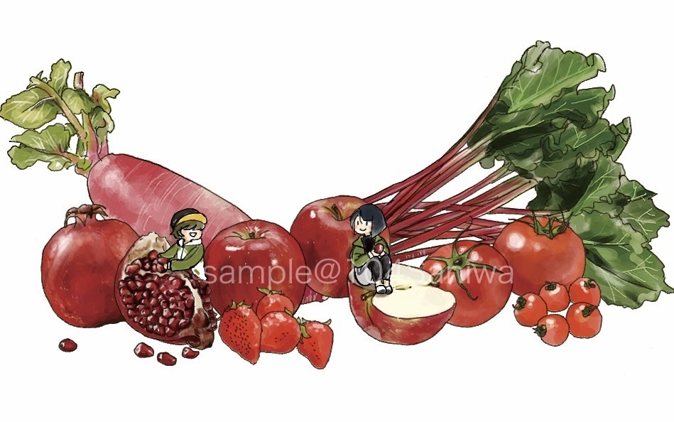 【受注予約】松井のための赤いお野菜あごのせ