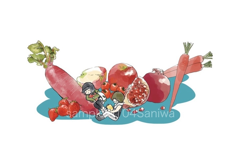 【受注予約】松井のための赤いお野菜あごのせ