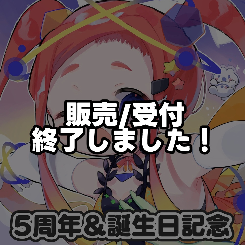 ねき活動5周年記念グッズ