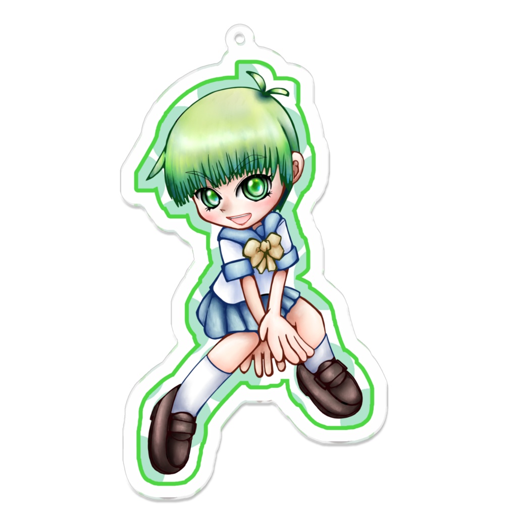 ときメモ　清川さんアクキー　2025年ひとつめ