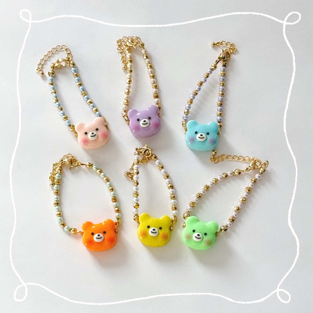 【SALE】マカロンベアポシェット