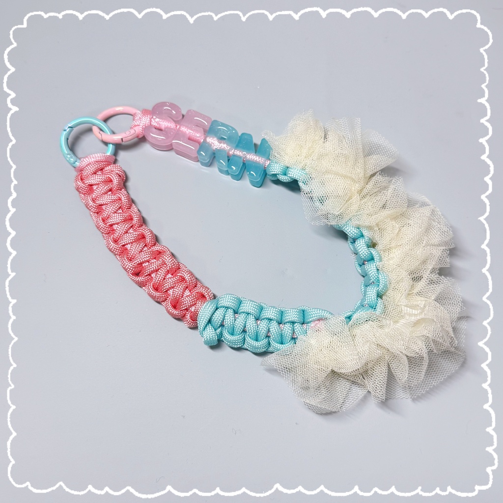 【SERN①】イニシャルハンドストラップ