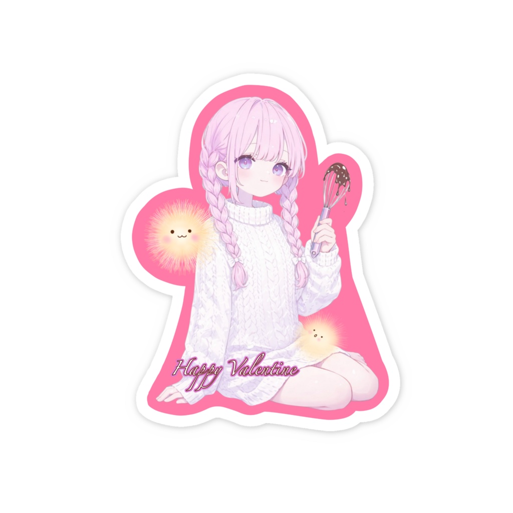 2026年バレンタインバレンタインステッカー