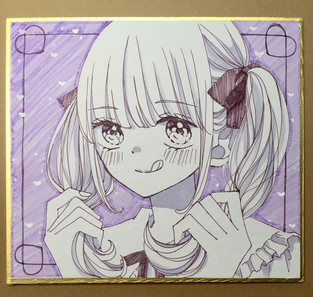 イラスト原画色紙【1枚】