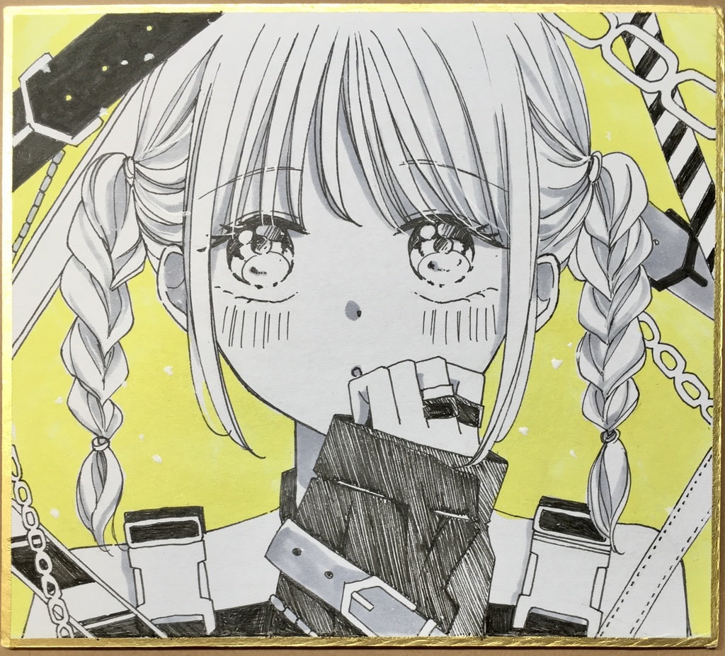 イラスト原画色紙【1枚】