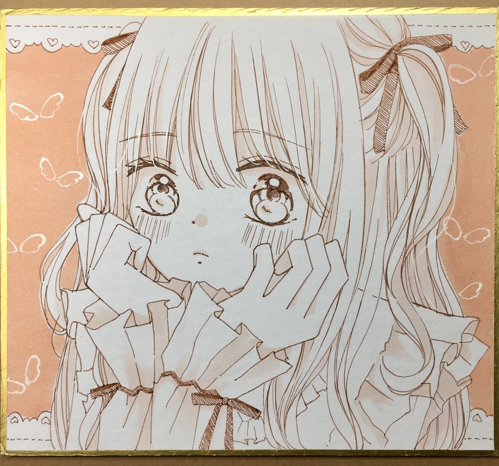 イラスト原画色紙【1枚】