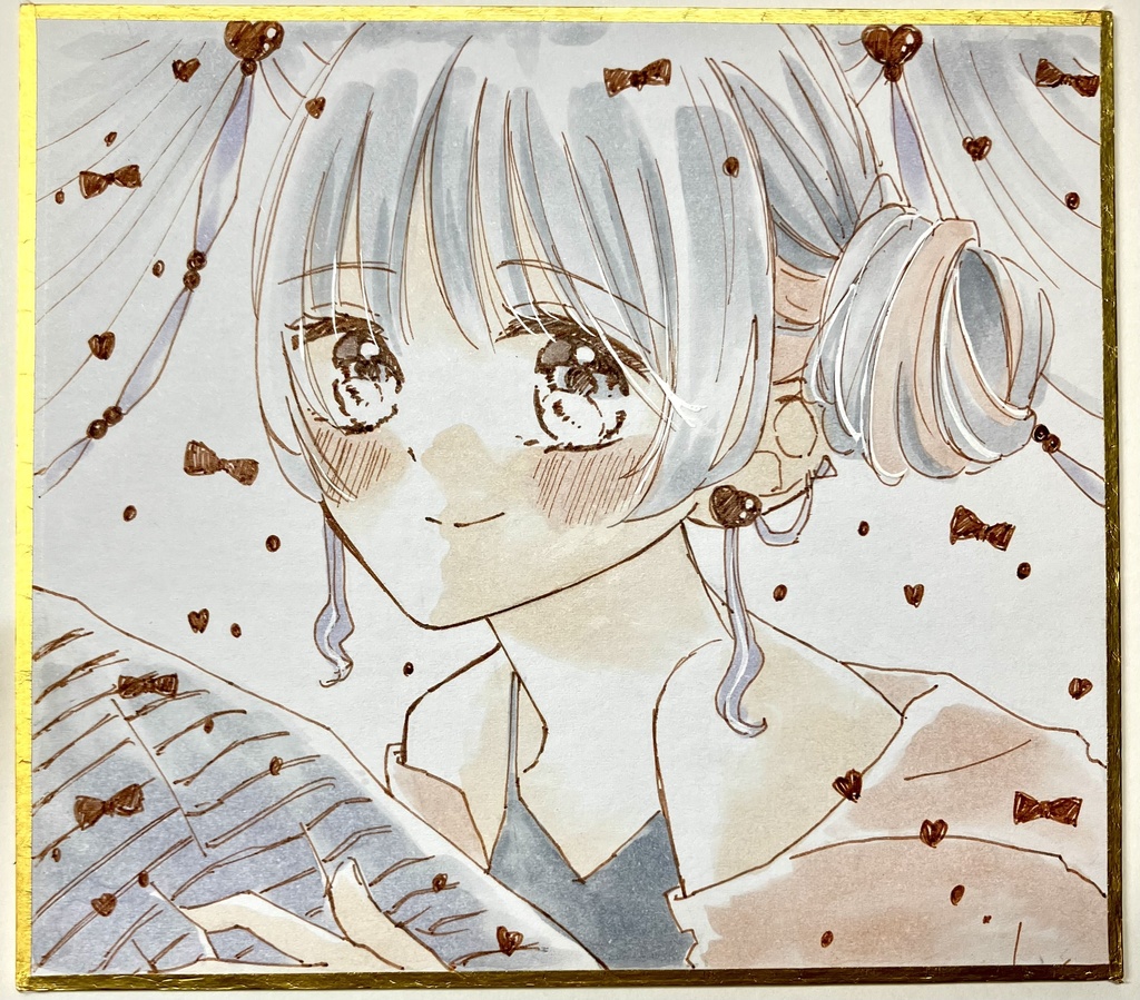 イラスト原画色紙【1枚】