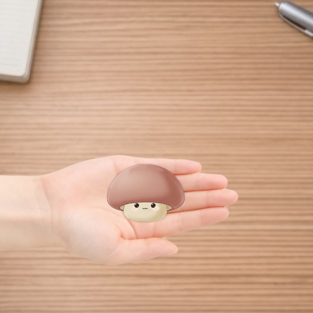 No.3 Hinaのシンプルステッカー(クリア)