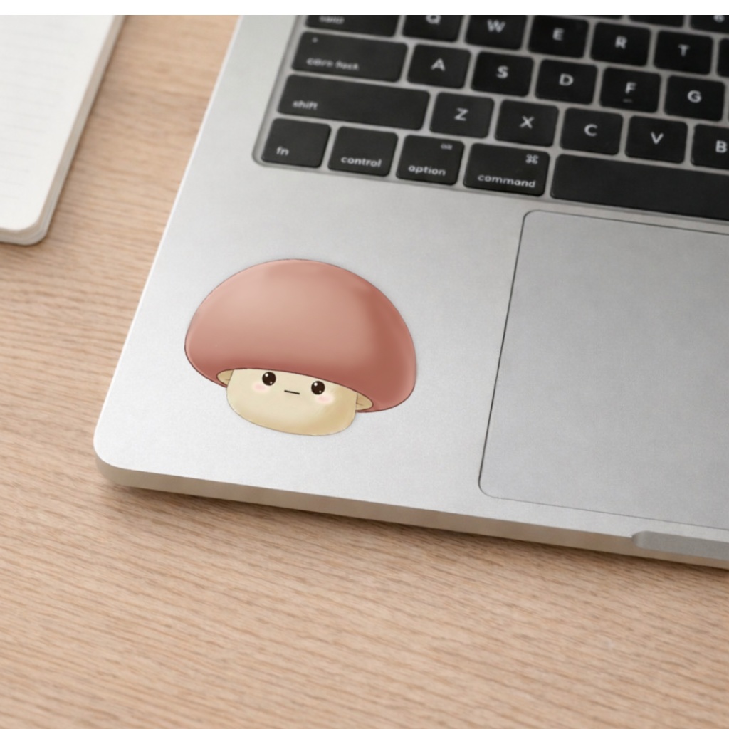 No.3 Hinaのシンプルステッカー(クリア)