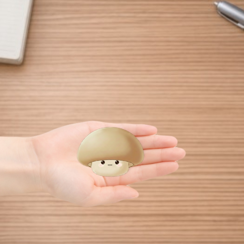 No.4 Kinuシンプルステッカー(クリア)