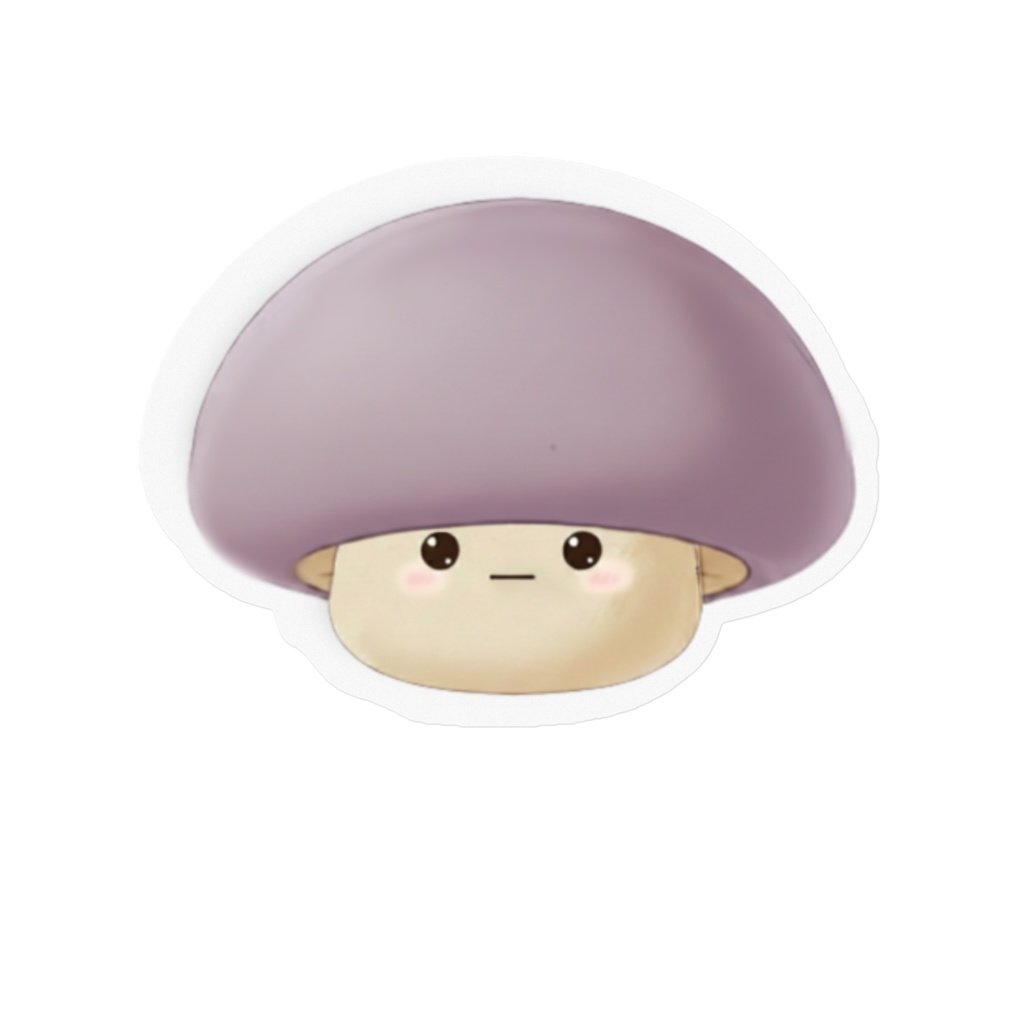 No.6  Yoruのシンプルステッカー（クリア）