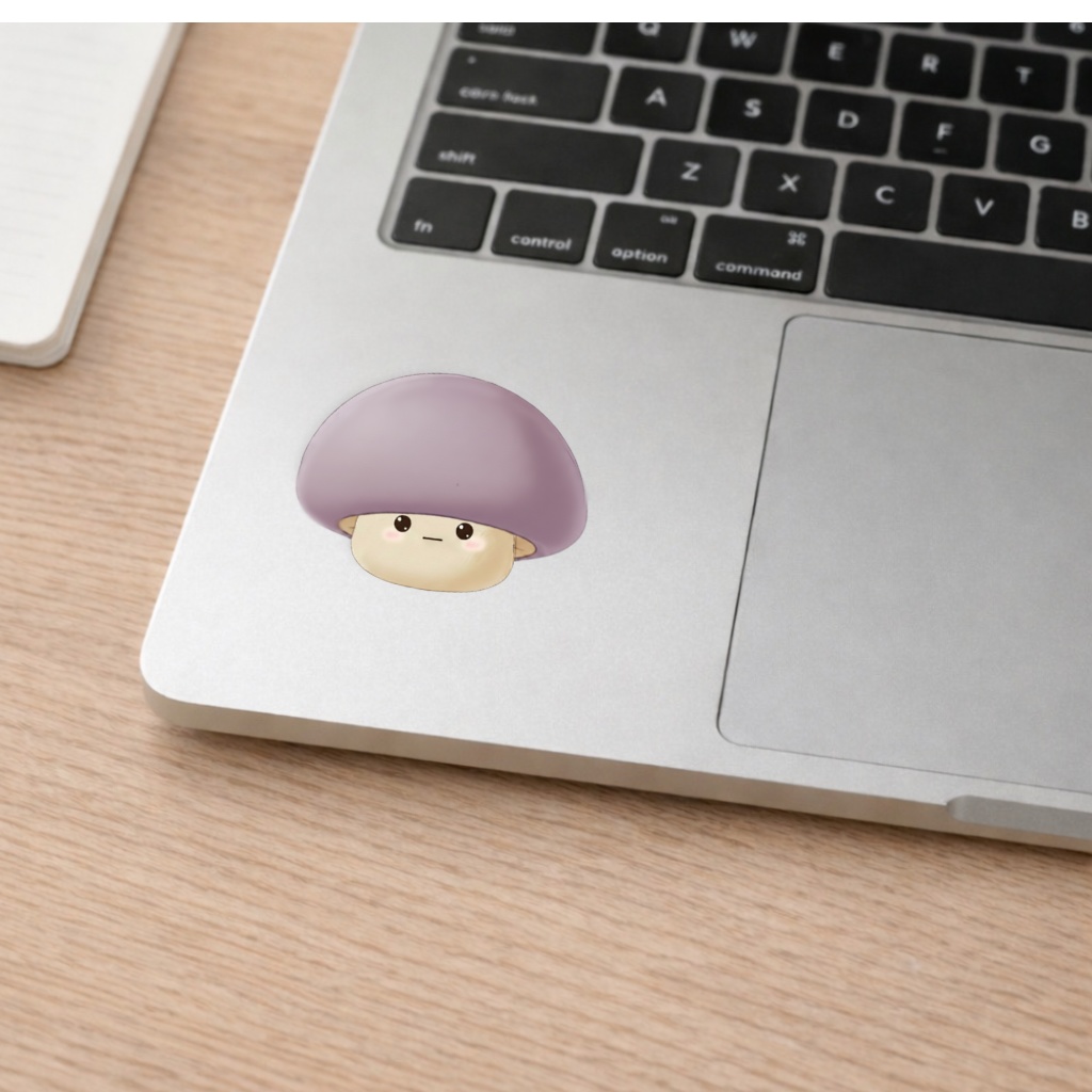 No.6 Yoruのシンプルステッカー(クリア)