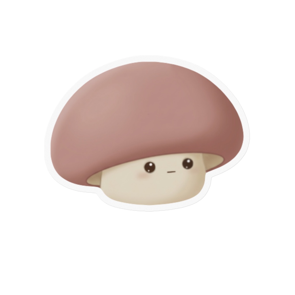 No.13 HIna左向きシンプルステッカー(クリア)