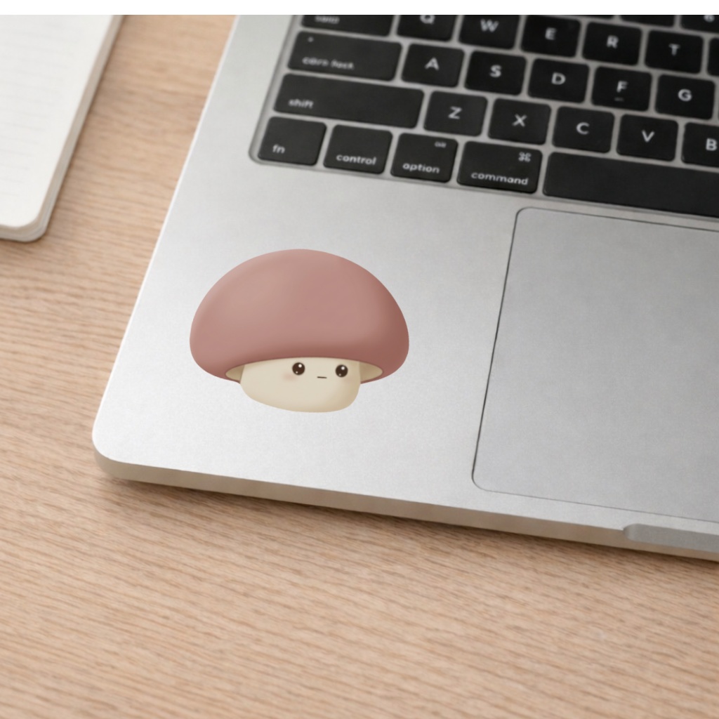 No.13 HIna左向きシンプルステッカー(クリア)