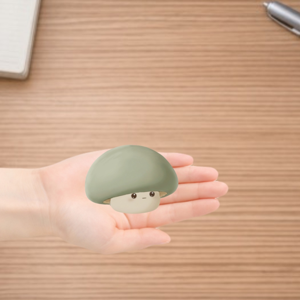 No.15 Kiri左向きステッカー(クリア)