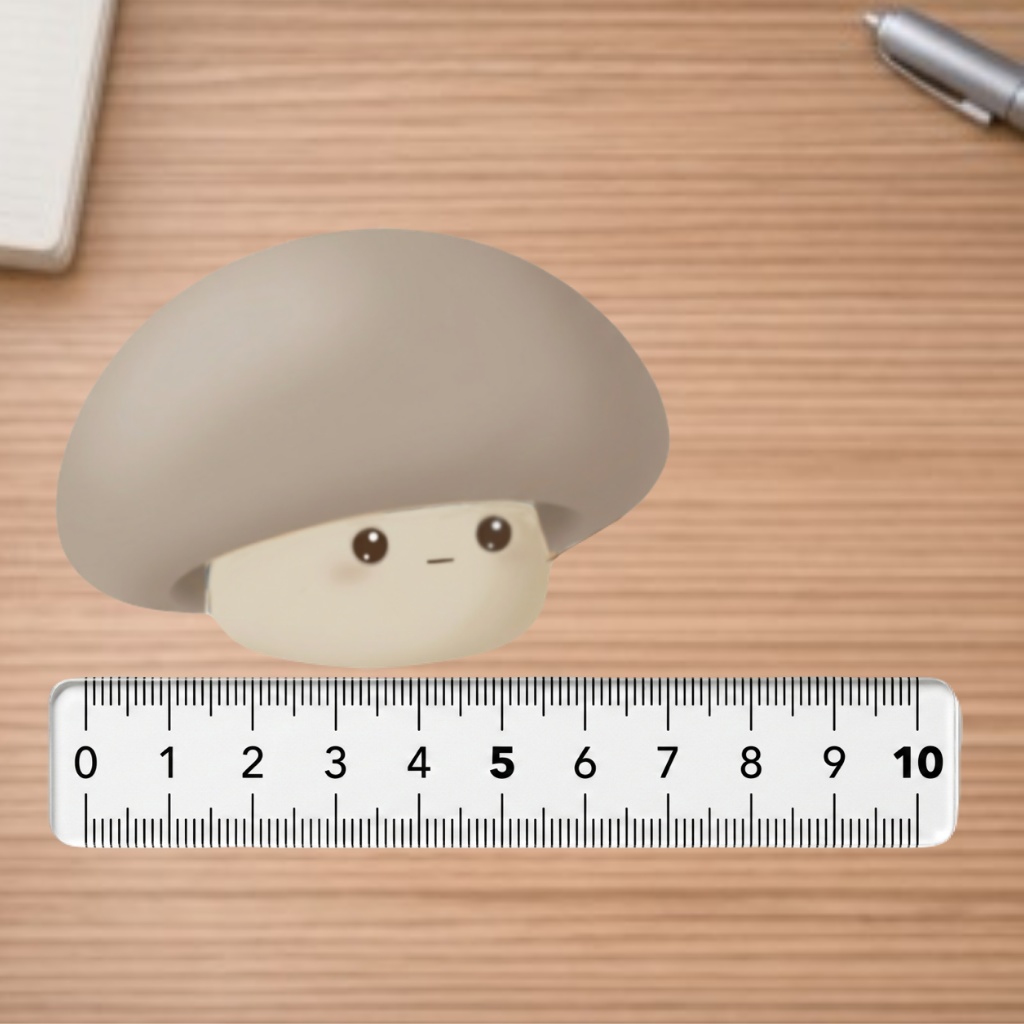 No.19 Mogu左向きシンプルステッカー(クリア)