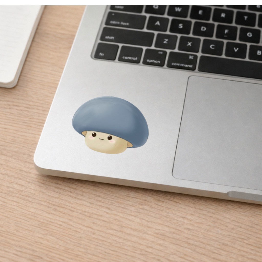 No.21  Suzuの右向きシンプルステッカー（クリア）