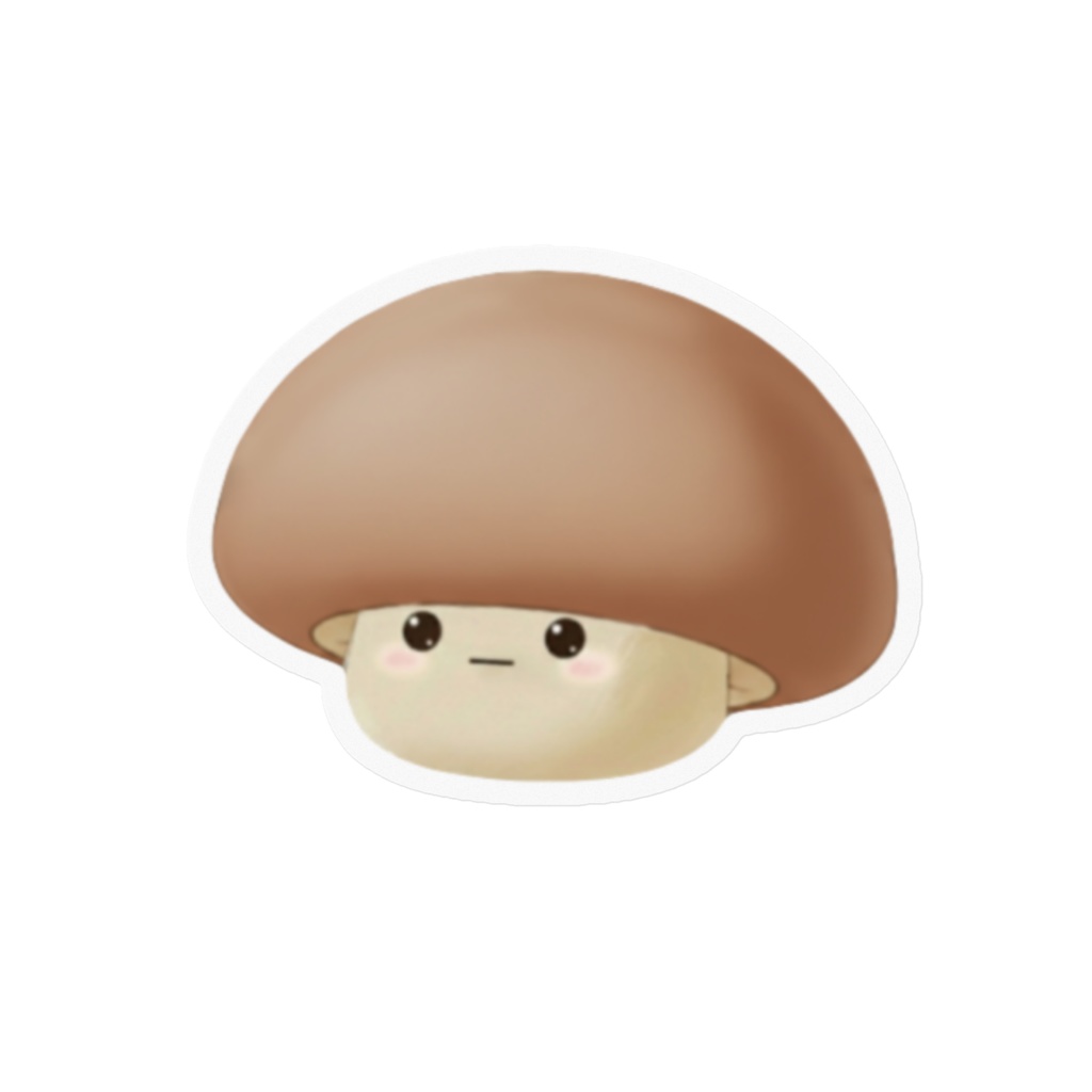 No.24 Toki右向きシンプルステッカー(クリア)