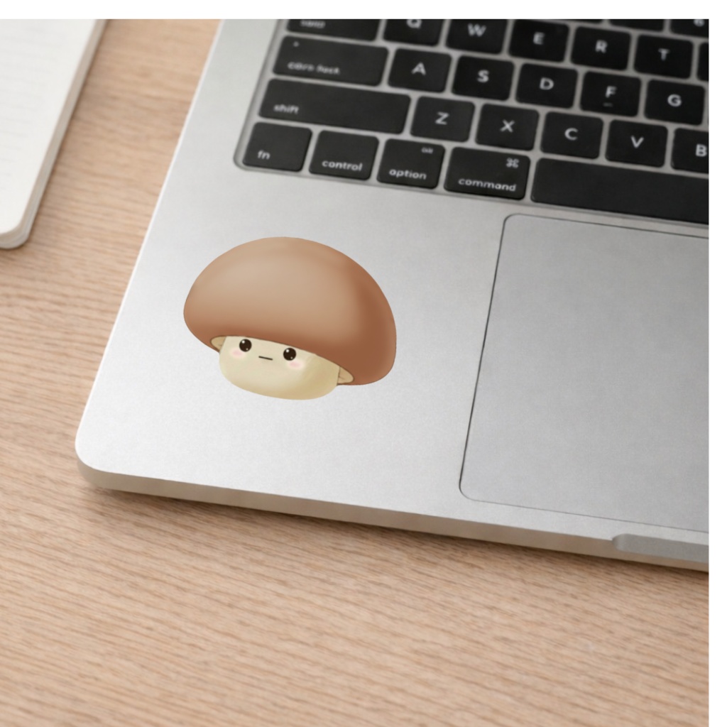 No.24  Toki右向きシンプルステッカー（クリア）