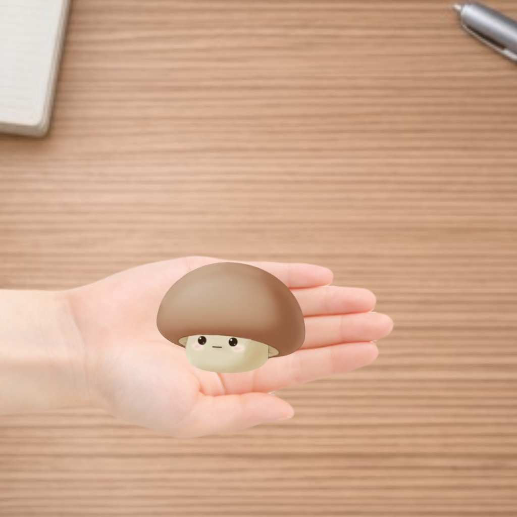 No.24 Toki右向きシンプルステッカー(クリア)