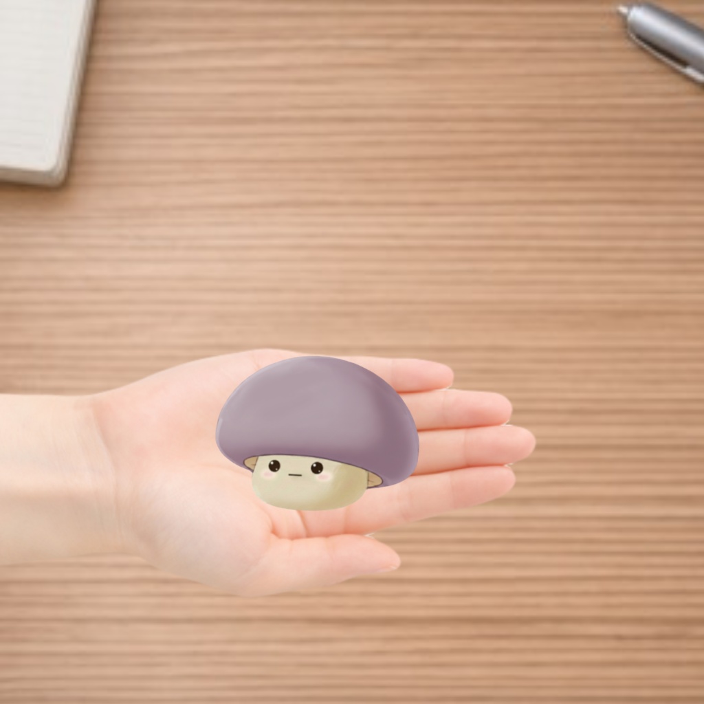 No.25 Yoru右向きシンプルステッカー(クリア)