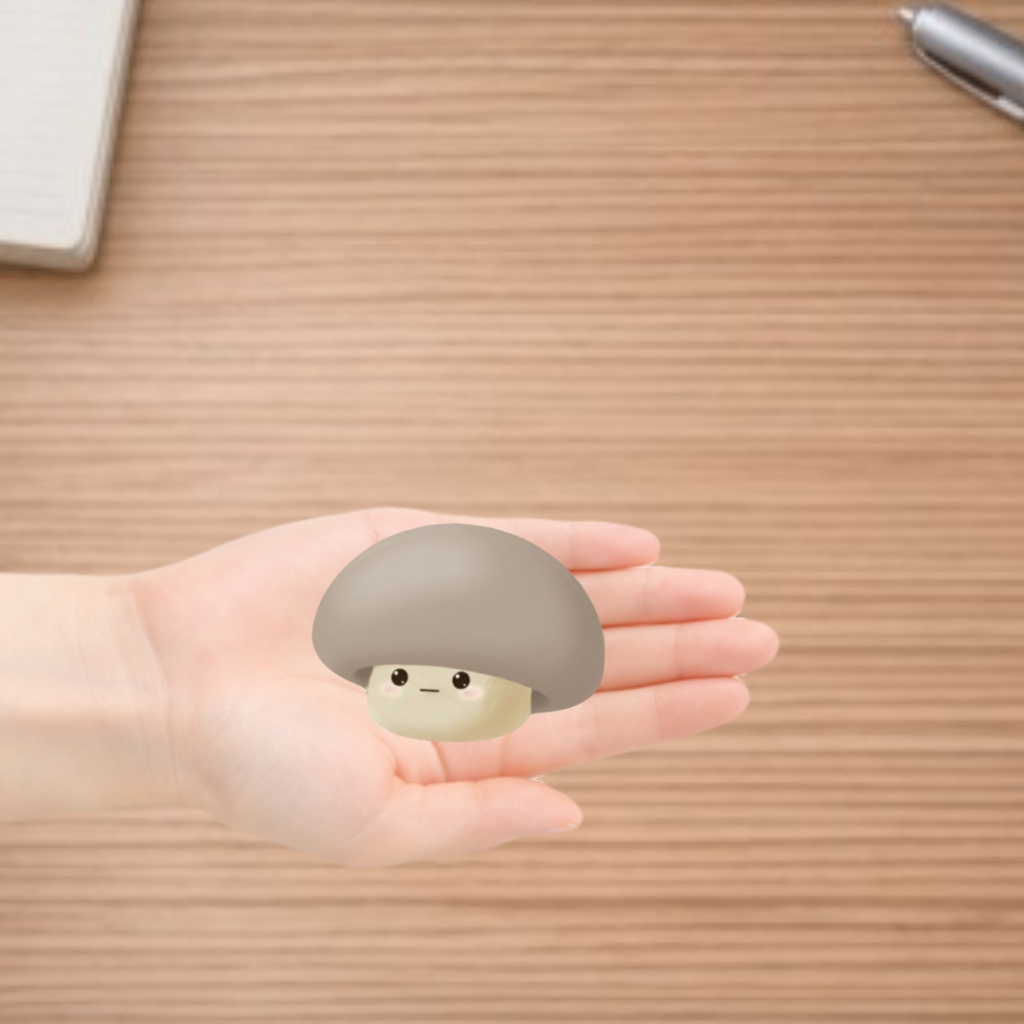 No.26 Mogu右向きシンプルステッカー(クリア)