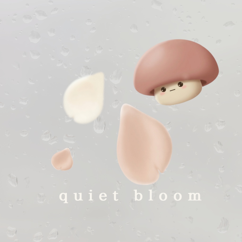 No.1 HInaと花びら(ブラック)