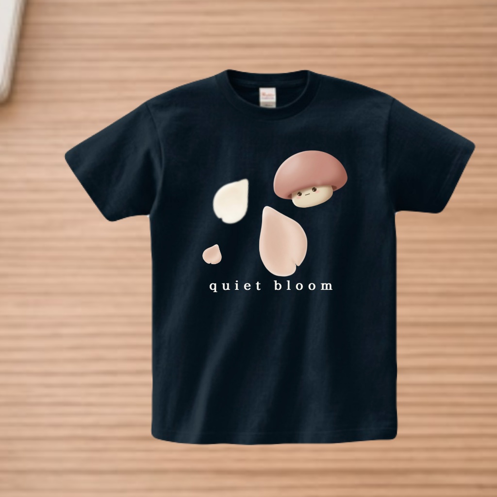 No.1 HInaと花びら(ブラック)