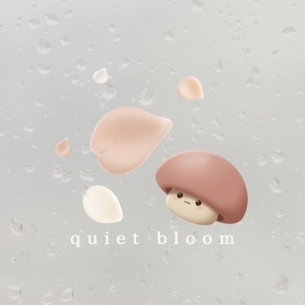 No.3 HInaと5枚花びらTシャツ(ブラック)