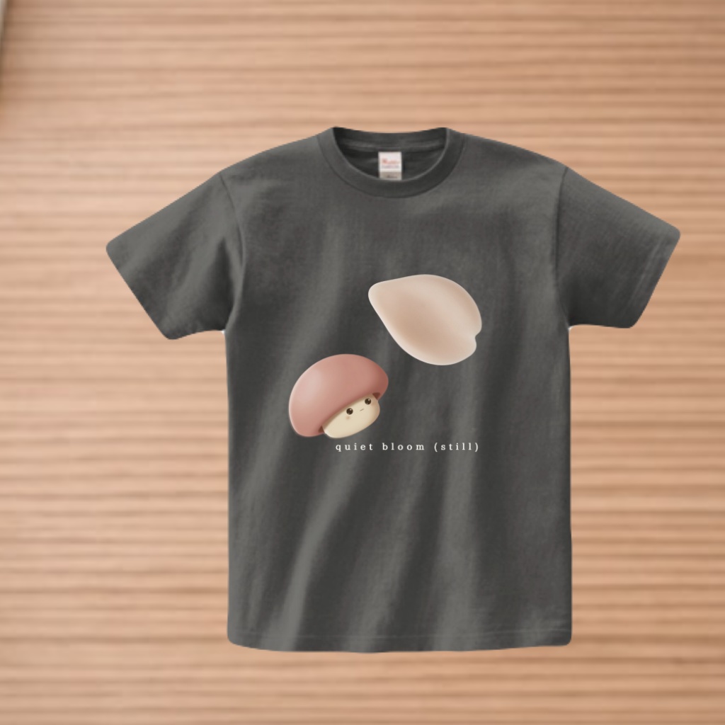 No.6 HIna still チャコールTシャツ