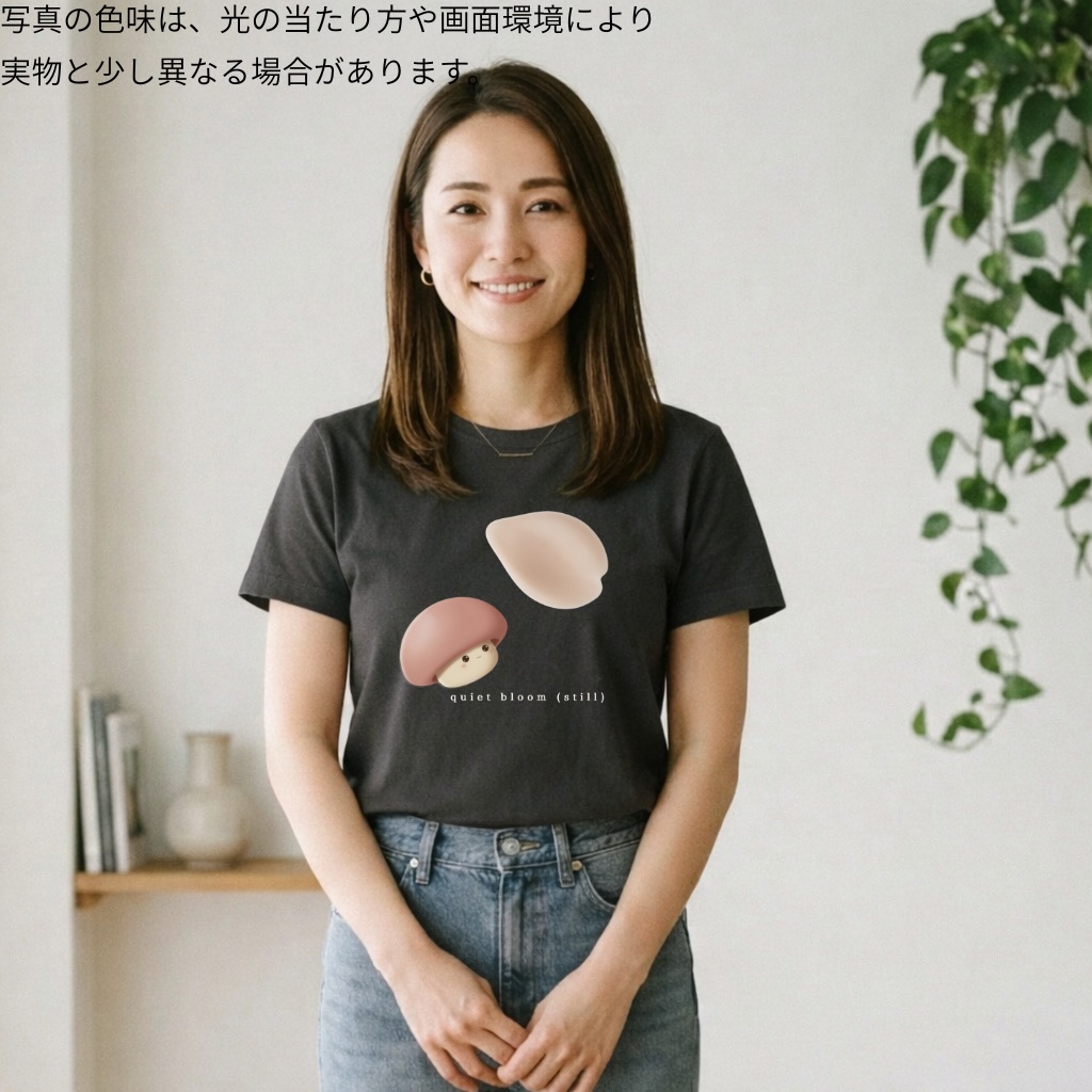No.6 HIna still チャコールTシャツ