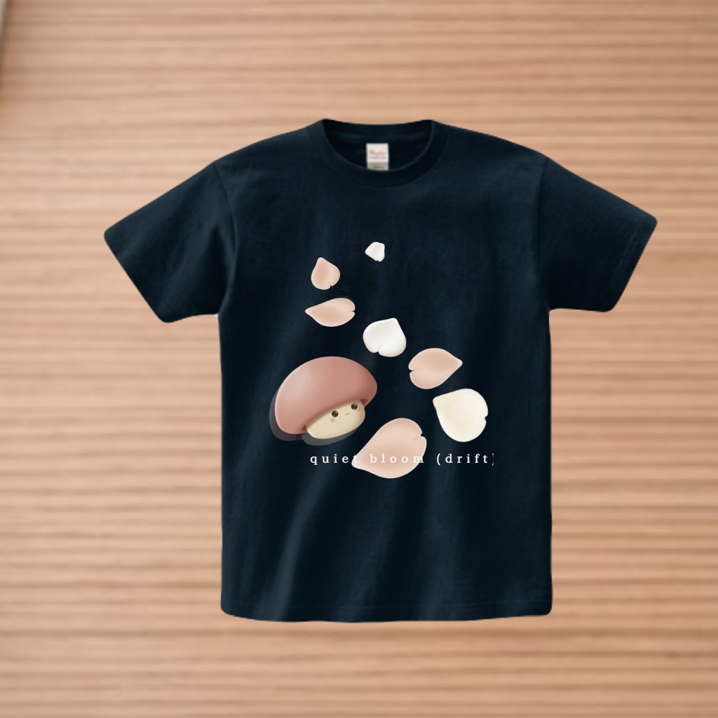 No.7  HIna driftTシャツ（ブラック）