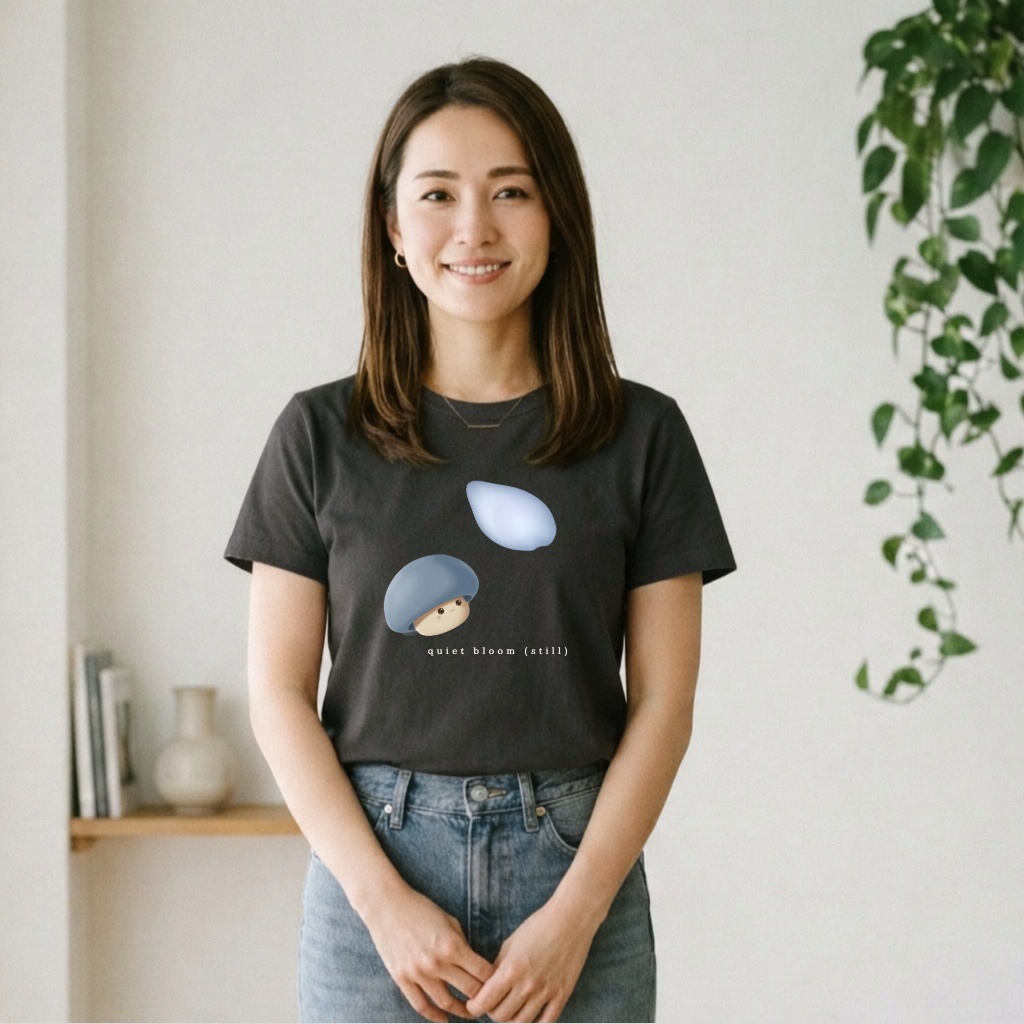 No.10 Suzuと花びら still(チャコールT)