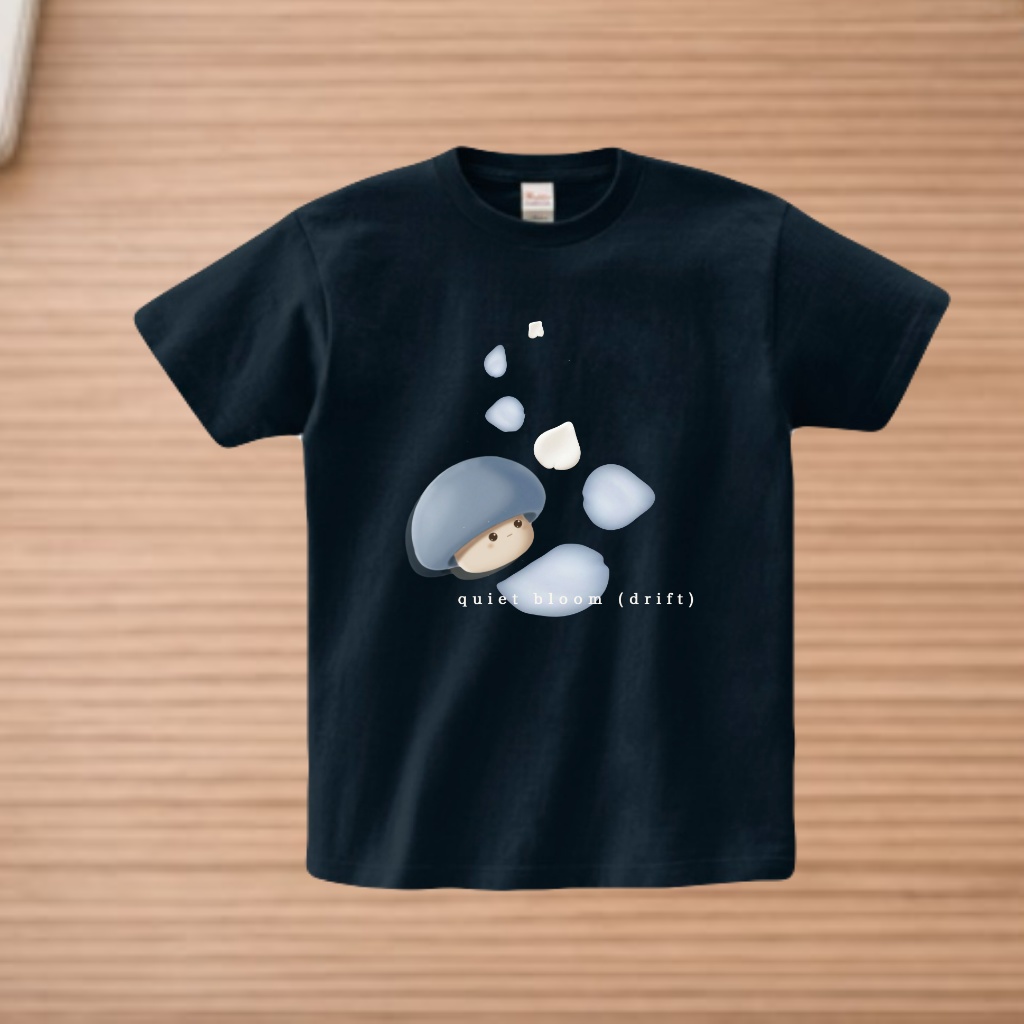 No11 Suzuと花びら drift（ブラック）